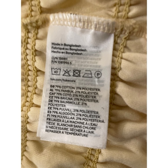 H & M Smocked Terry Top - Picture 5 of 7